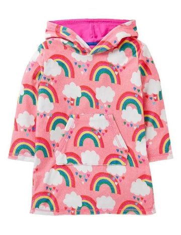 Appliqué Long-Sleeved Hoodie - Mini Taylor